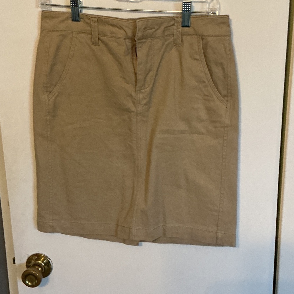 Aeropostale Tan Pencil Skirt